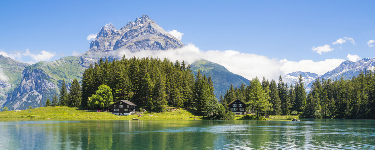 Swiss mountain landscape